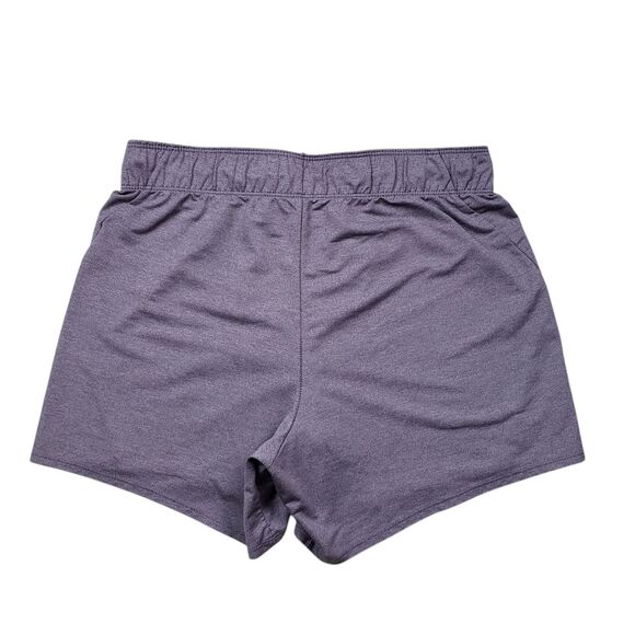 Nike Dri-Fit Shorts Womens Small Purple Running Drawstring Swoosh Activewear - Picture 7 of 8